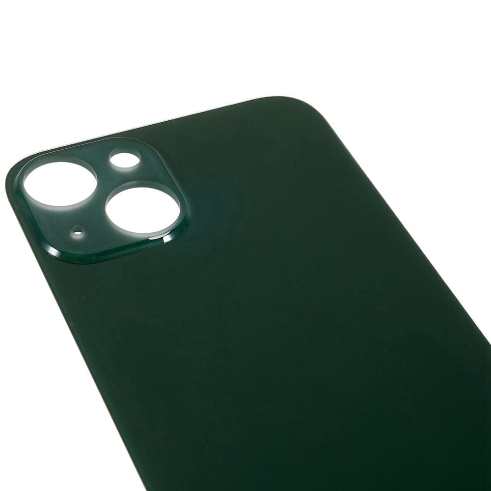 Livraison gratuite Vitres arrières Vitre arrière iPhone 13 Vert (Big Hole)