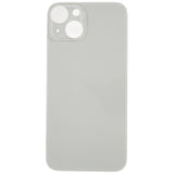 Livraison gratuite Vitres arrières Vitre arrière iPhone 14 Blanc (Big Hole)