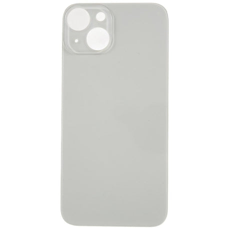 Livraison gratuite Vitres arrières Vitre arrière iPhone 14 Blanc (Big Hole)