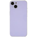 Livraison gratuite Vitres arrières Vitre arrière iPhone 14 Mauve (Big Hole)