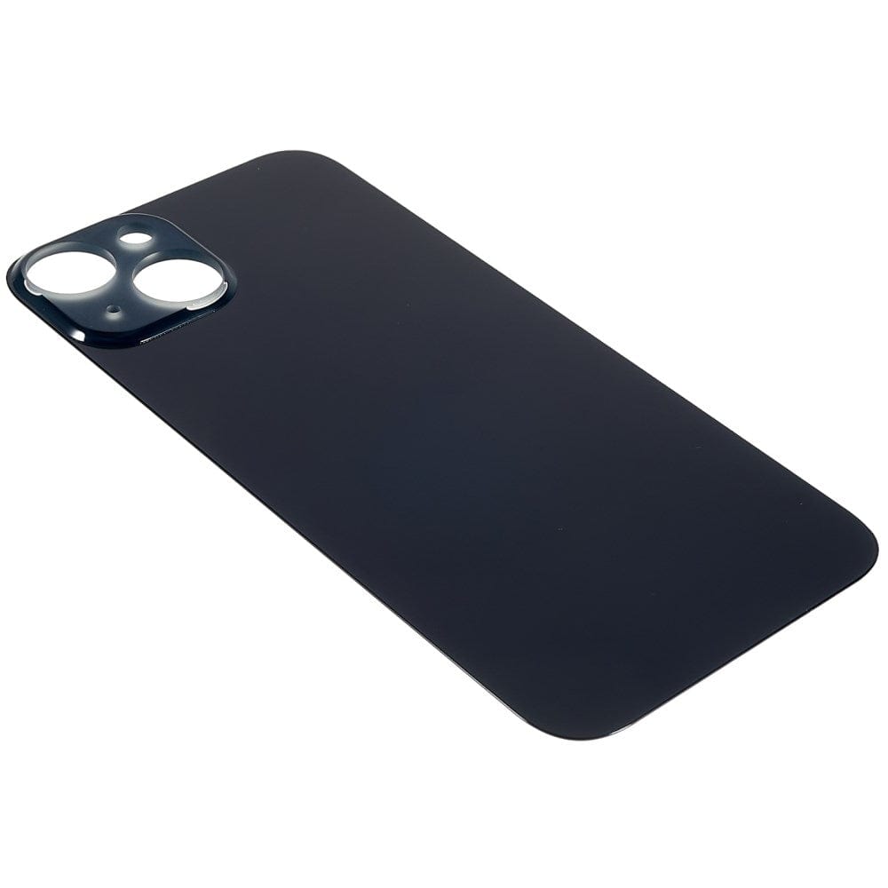 Livraison gratuite Vitres arrières Vitre arrière iPhone 14 Noir (Big Hole)