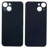 Livraison gratuite Vitres arrières Vitre arrière iPhone 14 Noir (Big Hole)