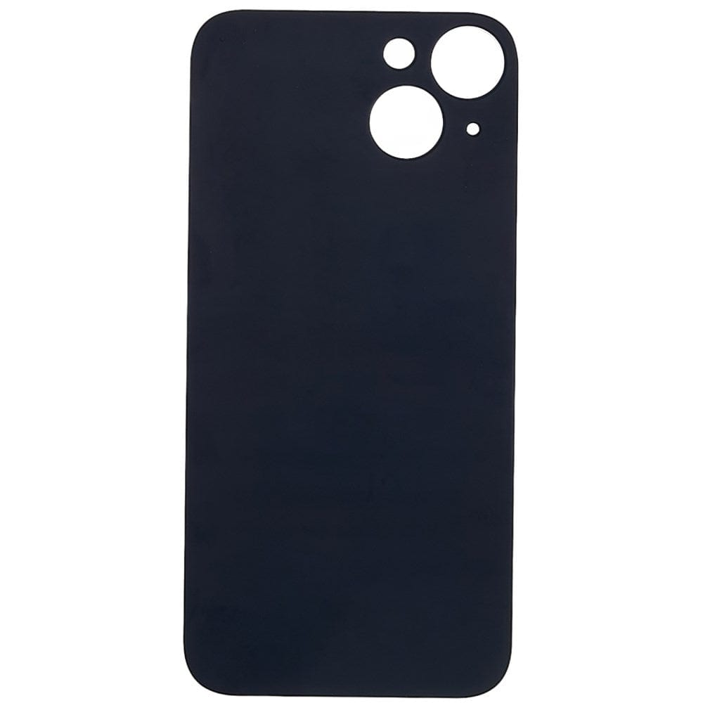 Livraison gratuite Vitres arrières Vitre arrière iPhone 14 Noir (Big Hole)