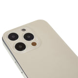 Livraison gratuite Vitres arrières Vitre arrière iPhone 14 Pro Gold (Big Hole)