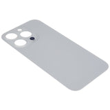 Livraison gratuite Vitres arrières Vitre arrière iPhone 14 Pro Max Blanc (Big Hole)