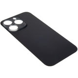 Livraison gratuite Vitres arrières Vitre arrière iPhone 14 Pro Noir (Big Hole)