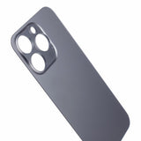 Livraison gratuite Vitres arrières Vitre arrière iPhone 15 Pro Noir (Big Hole)