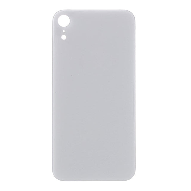 Livraison gratuite Vitres arrières Vitre arrière iPhone Xr Blanc (Big Hole)
