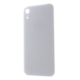 Livraison gratuite Vitres arrières Vitre arrière iPhone Xr Blanc (Big Hole)