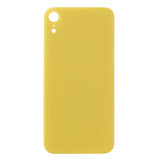 Livraison gratuite Vitres arrières Vitre arrière iPhone Xr Jaune (Big Hole)