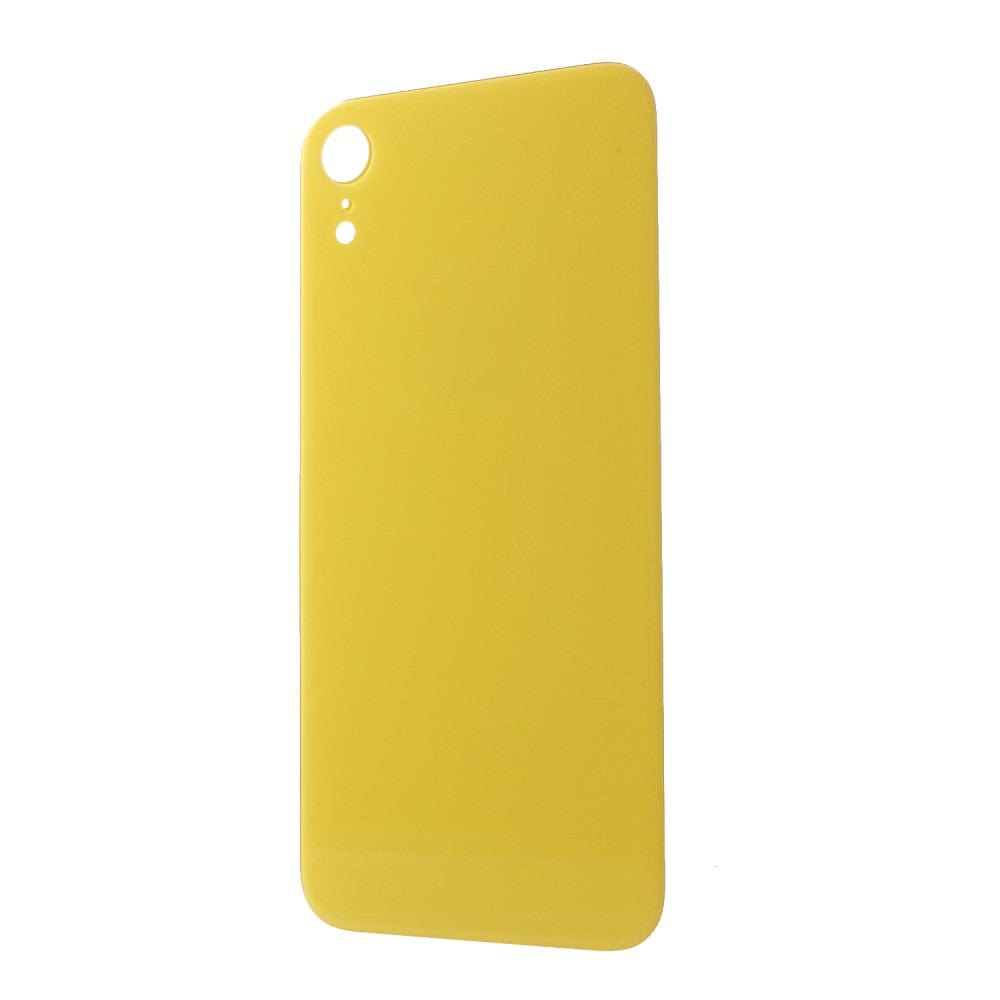 Livraison gratuite Vitres arrières Vitre arrière iPhone Xr Jaune (Big Hole)