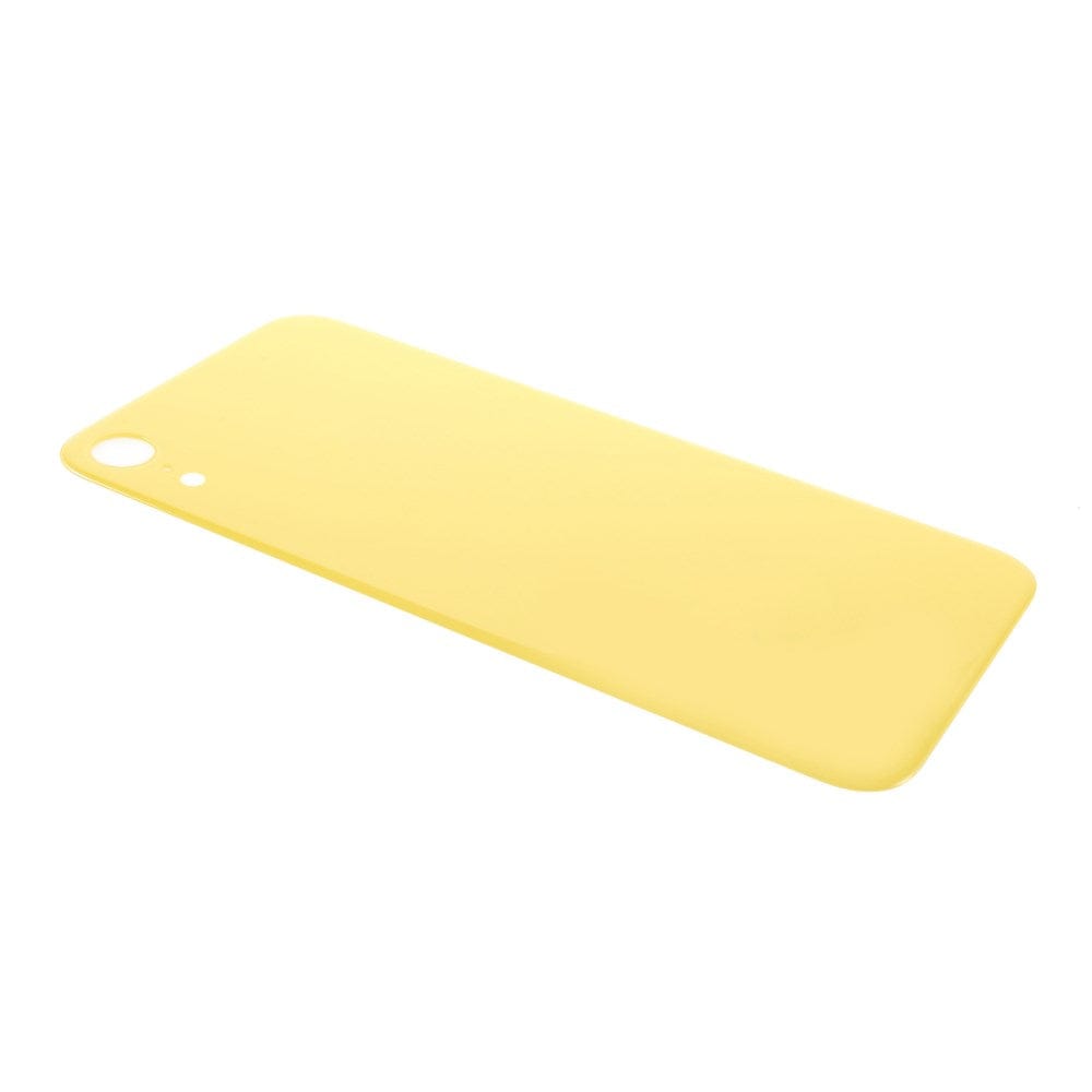 Livraison gratuite Vitres arrières Vitre arrière iPhone Xr Jaune (Big Hole)
