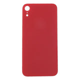 Livraison gratuite Vitres arrières Vitre arrière iPhone Xr Rouge (Big Hole)