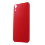 Livraison gratuite Vitres arrières Vitre arrière iPhone Xr Rouge (Big Hole)
