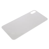 Livraison gratuite Vitres arrières Vitre arrière iPhone Xs Blanc (Big Hole)