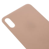 Livraison gratuite Vitres arrières Vitre arrière iPhone Xs Max Gold (Big Hole)