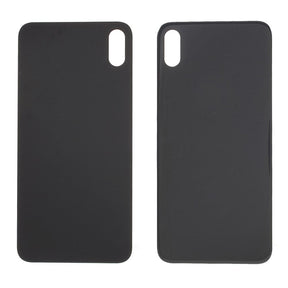 Livraison gratuite Vitres arrières Vitre arrière iPhone Xs Max Noir (Big Hole)