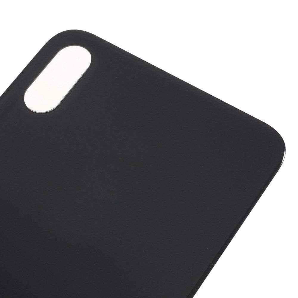 Livraison gratuite Vitres arrières Vitre arrière iPhone Xs Max Noir (Big Hole)