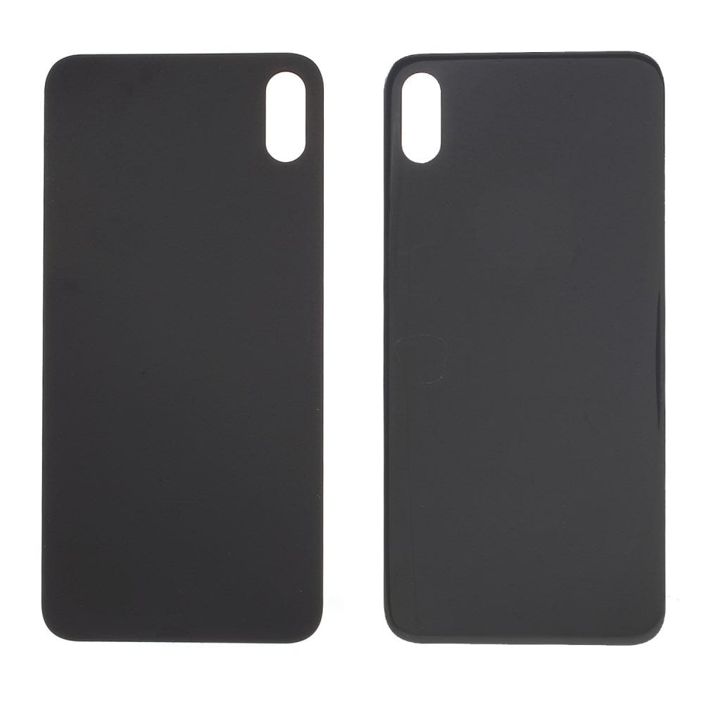 Livraison gratuite Vitres arrières Vitre arrière iPhone Xs Noir (Big Hole)