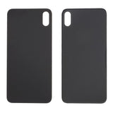 Livraison gratuite Vitres arrières Vitre arrière iPhone Xs Noir (Big Hole)