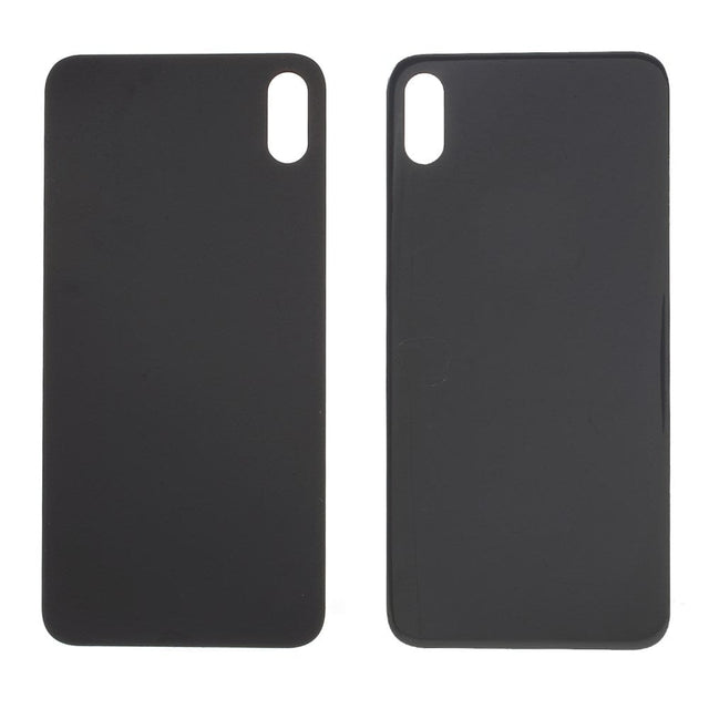 Livraison gratuite Vitres arrières Vitre arrière iPhone Xs Noir (Big Hole)
